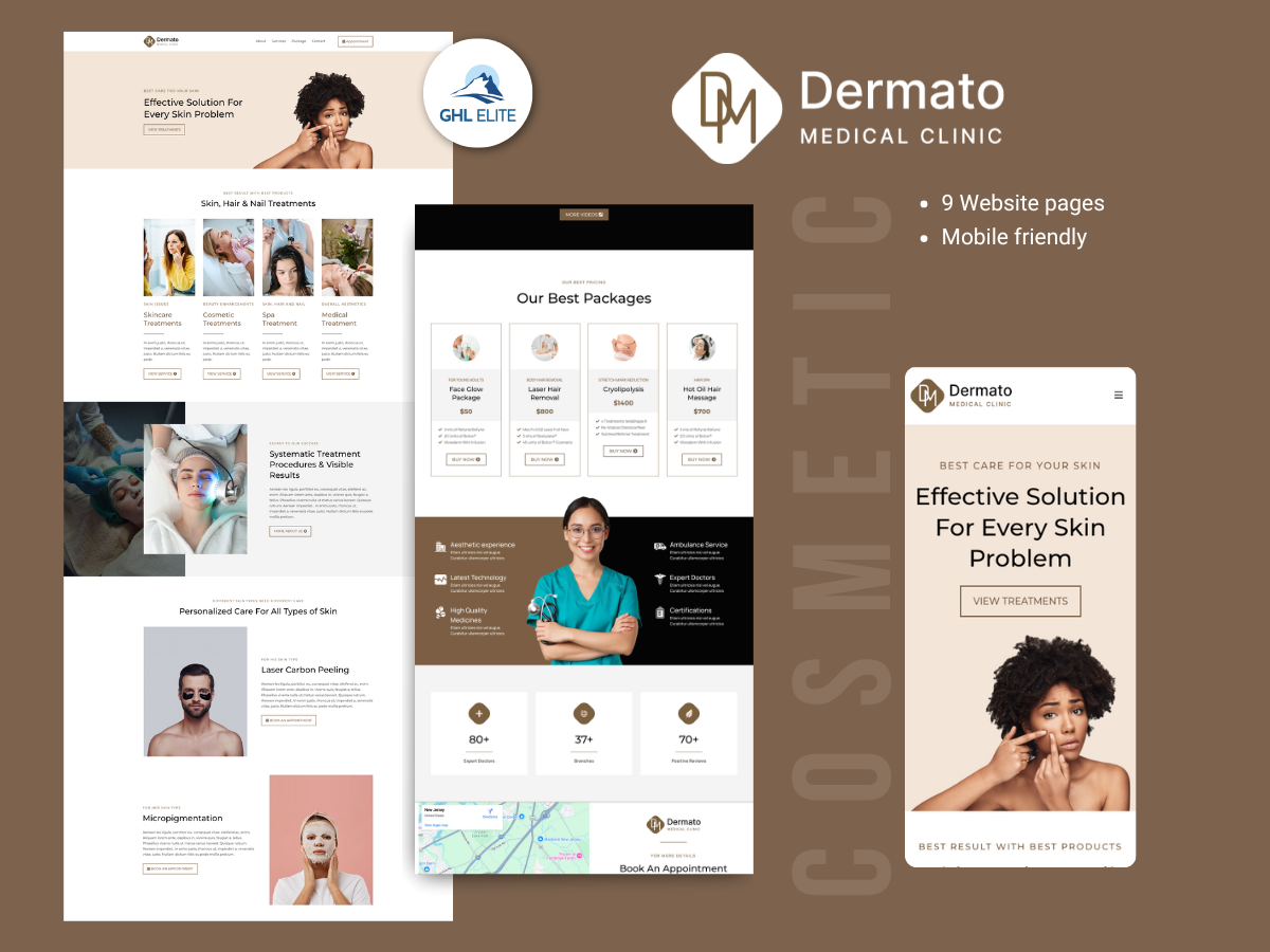 Dermato Medical Clinic Template
