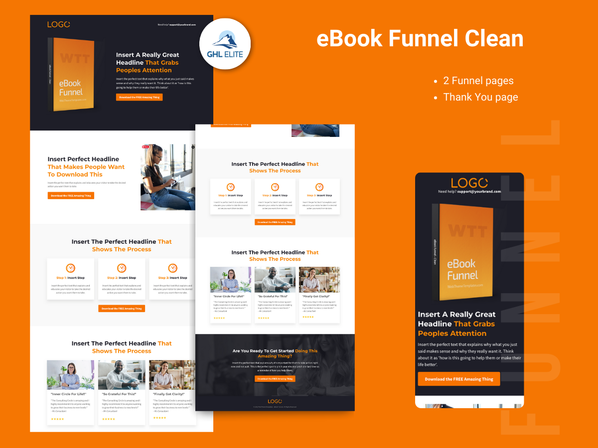 eBook Funnel Clean