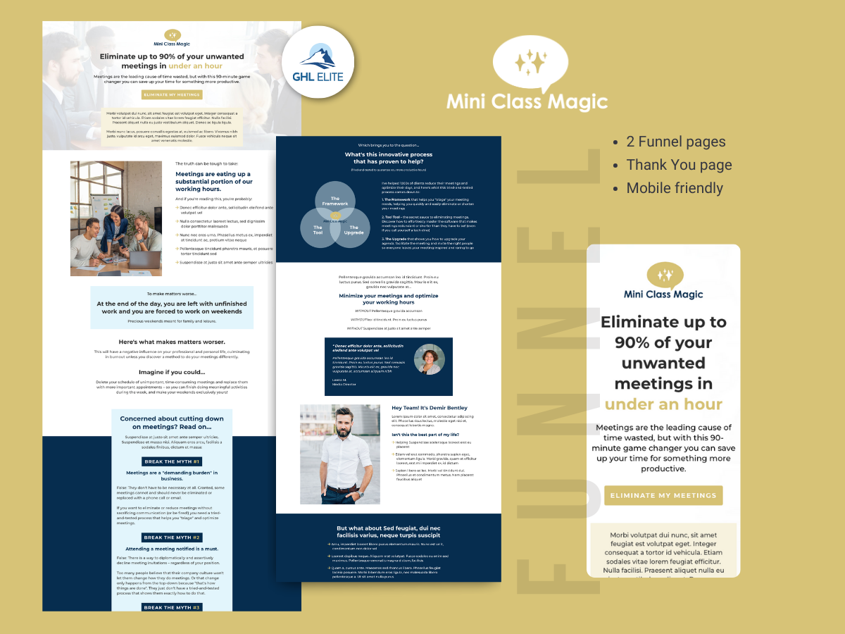 Mini Class Magic Funnel