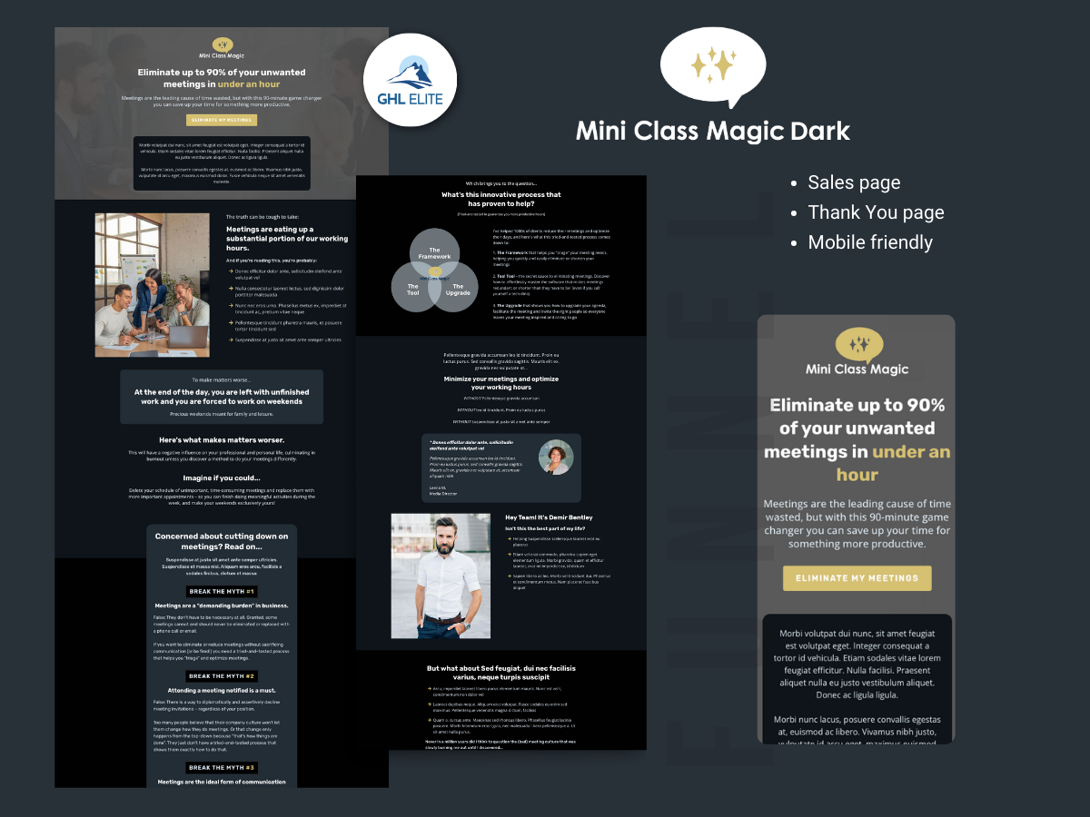 Mini Class Magic Funnel Dark