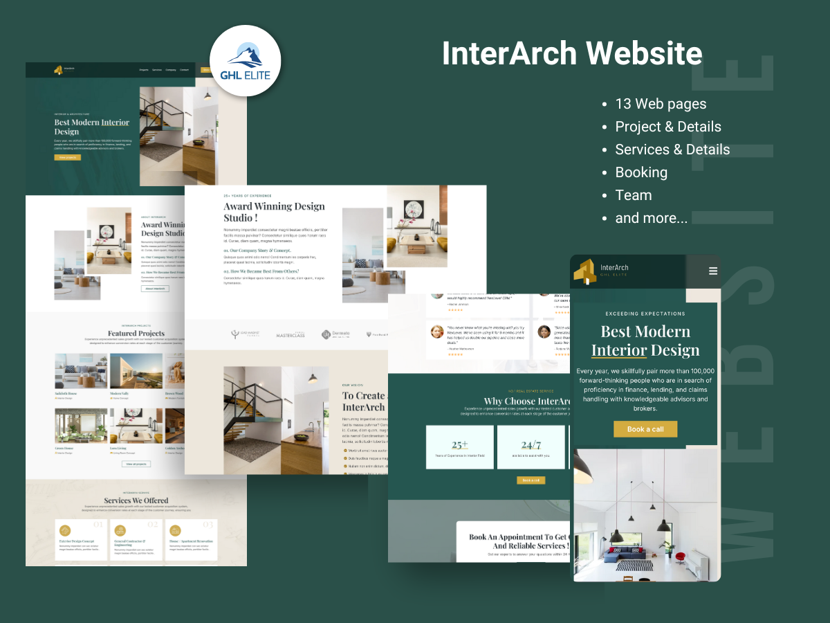 InterArch Website